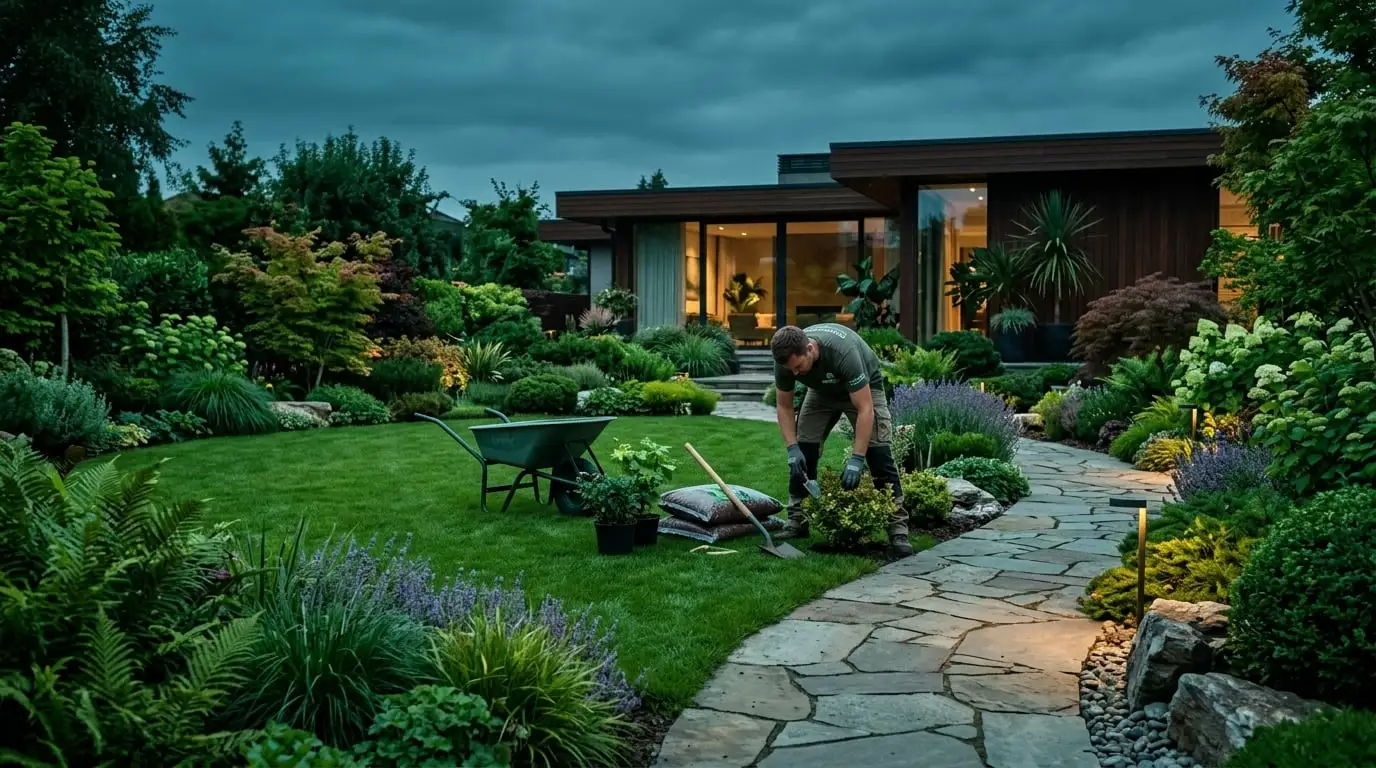 Landscaping web design and SEO